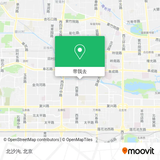 北沙沟地图