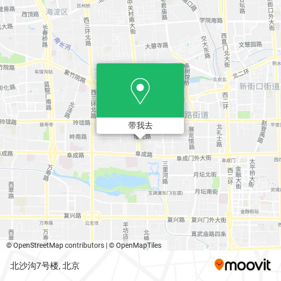 北沙沟7号楼地图