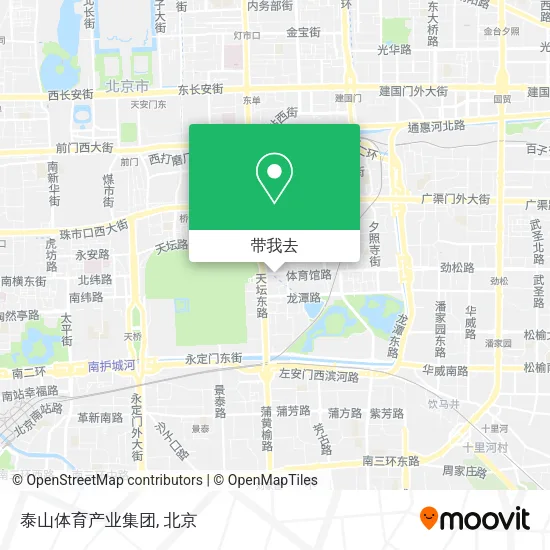 泰山体育产业集团地图