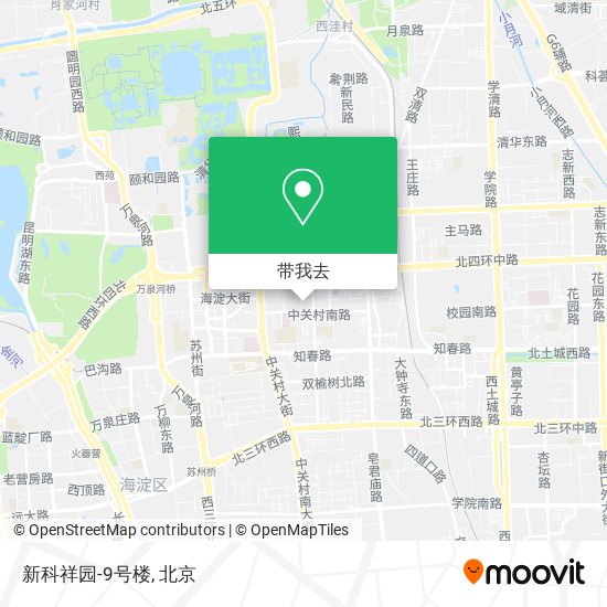 新科祥园-9号楼地图