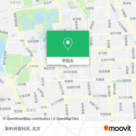 新科祥园社区地图