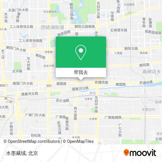 水墨藏绒地图