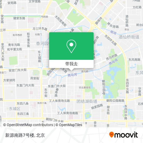 新源南路7号楼地图