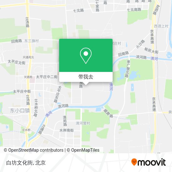 白坊文化街地图