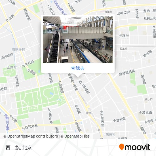 西二旗地图