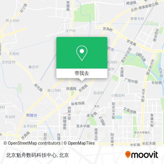 北京魁舟数码科技中心地图
