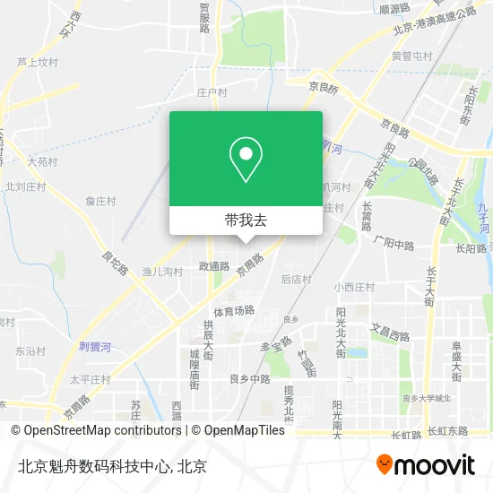 北京魁舟数码科技中心地图