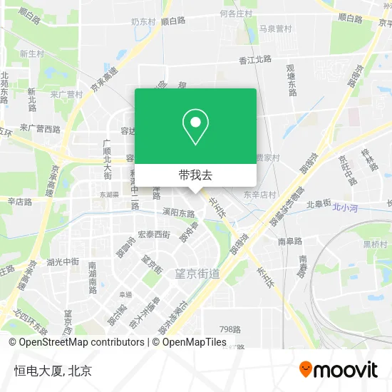 恒电大厦地图