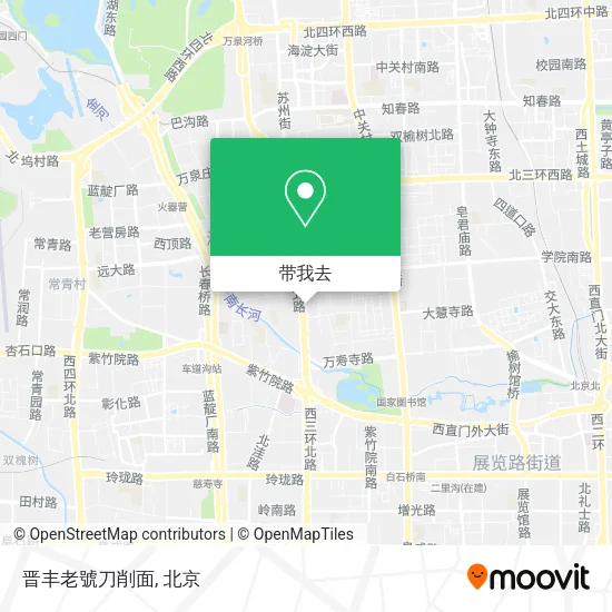 晋丰老號刀削面地图