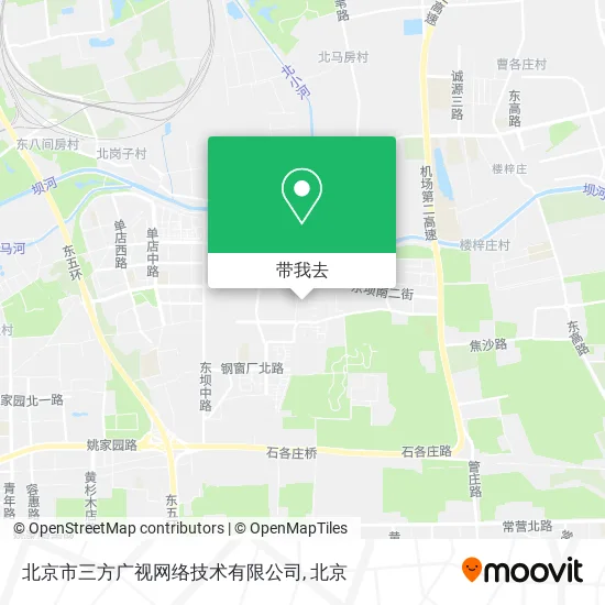 北京市三方广视网络技术有限公司地图