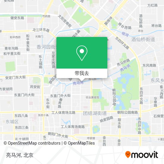 亮马河地图