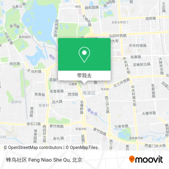 蜂鸟社区 Feng Niao She Qu地图