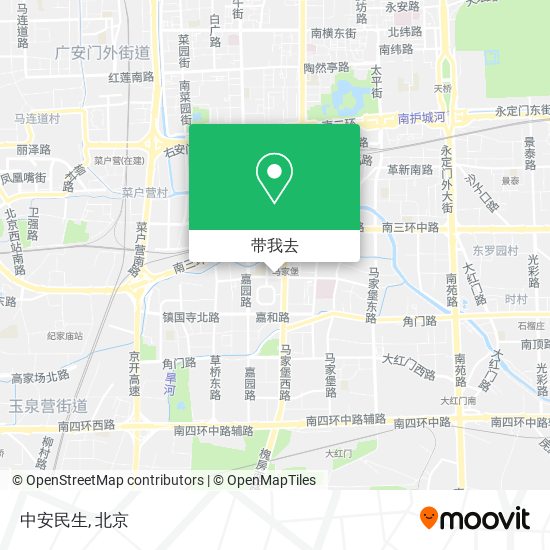中安民生地图