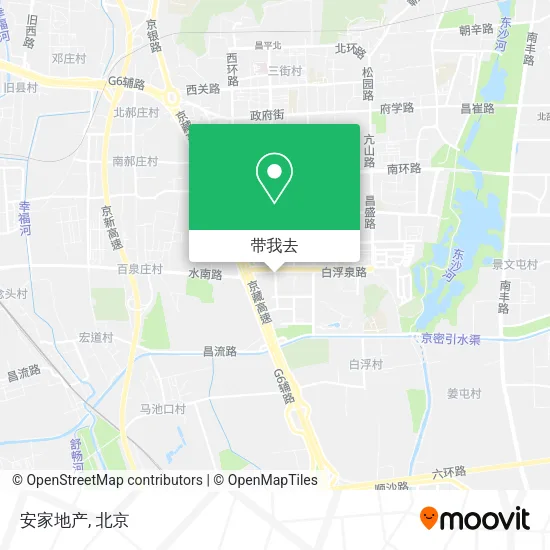 安家地产地图