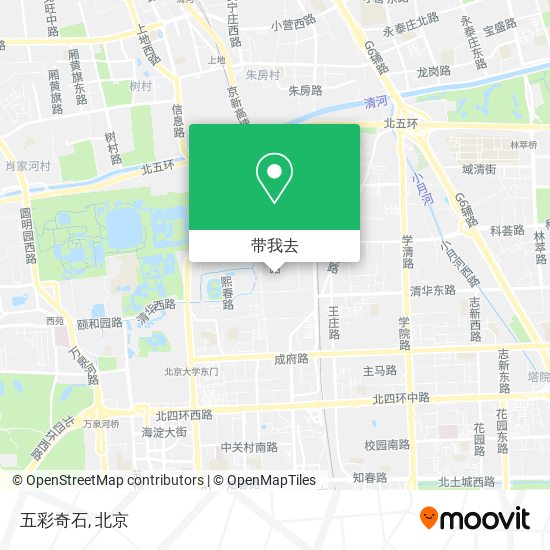 五彩奇石地图