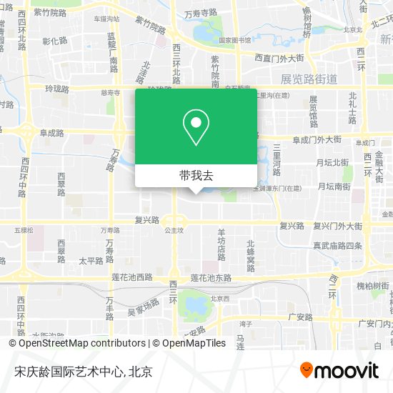 宋庆龄国际艺术中心地图