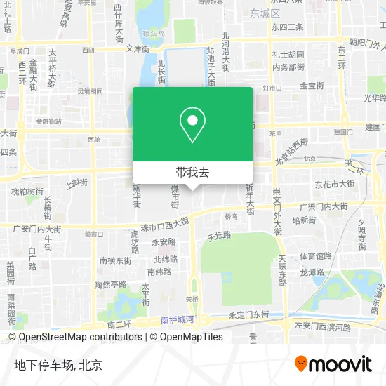 地下停车场地图