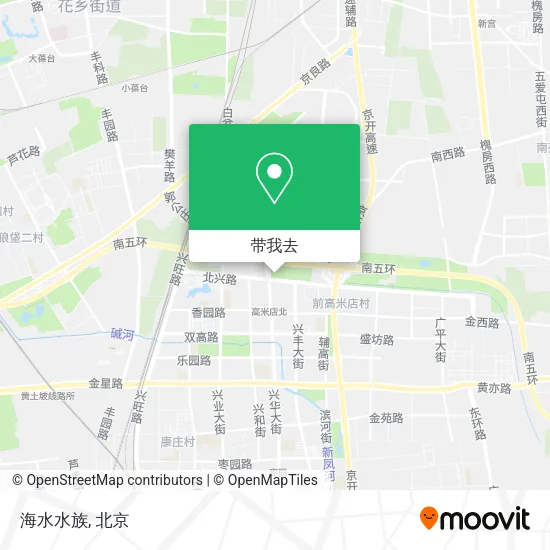 海水水族地图