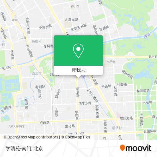 学清苑-南门地图