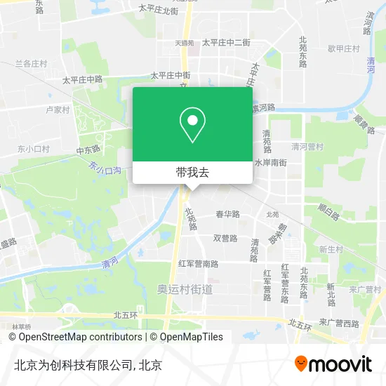 北京为创科技有限公司地图