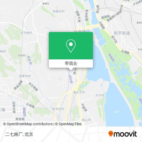 二七南厂地图