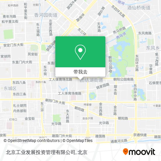 北京工业发展投资管理有限公司地图