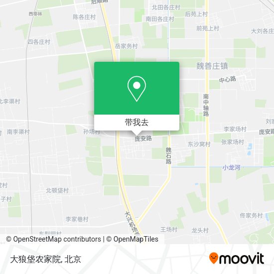 大狼垡农家院地图