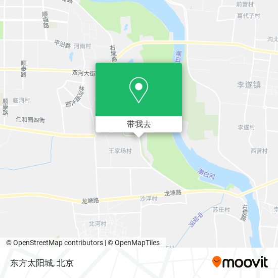 东方太阳城地图