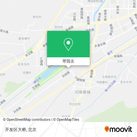 开发区大桥地图