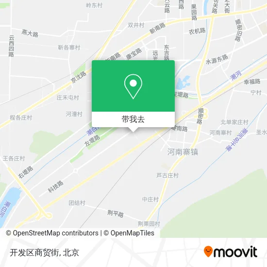 开发区商贸街地图