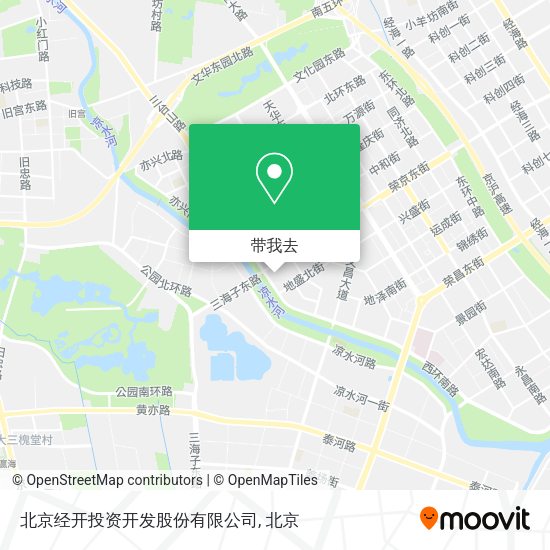 北京经开投资开发股份有限公司地图
