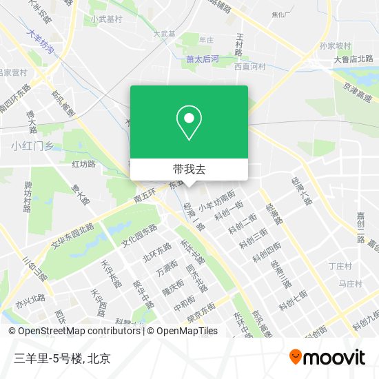 三羊里-5号楼地图