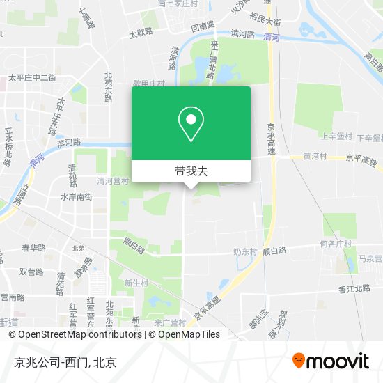 京兆公司-西门地图