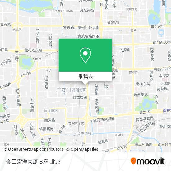 金工宏洋大厦-B座地图