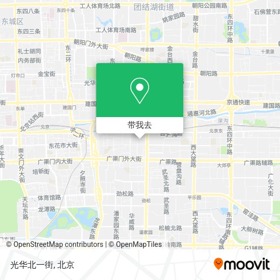 光华北一街地图