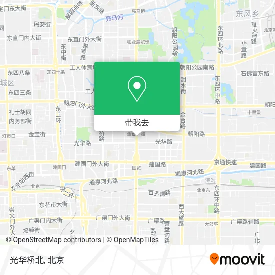 光华桥北地图