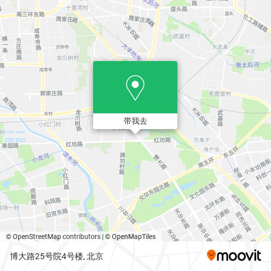 博大路25号院4号楼地图