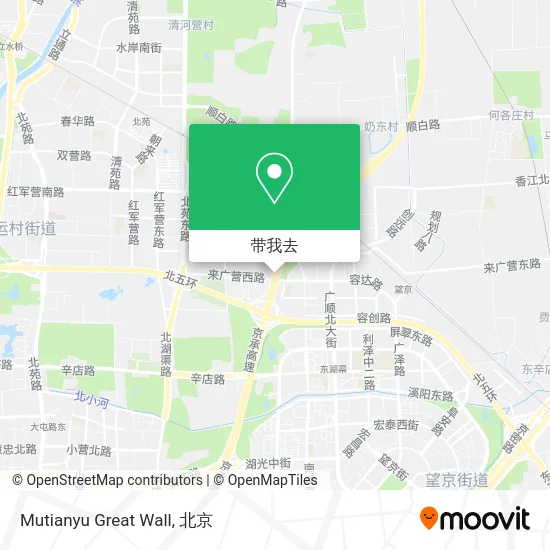Mutianyu Great Wall地图