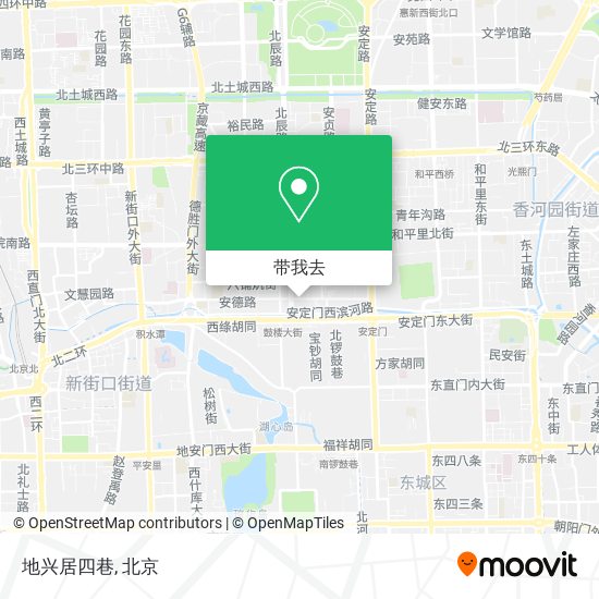 地兴居四巷地图