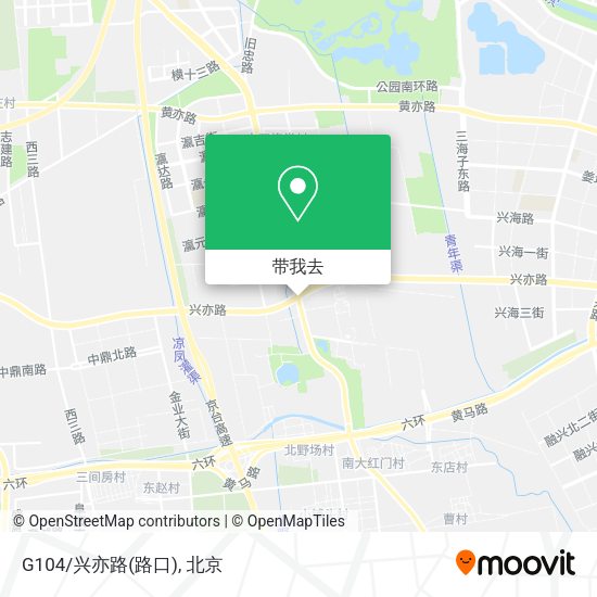 G104/兴亦路(路口)地图