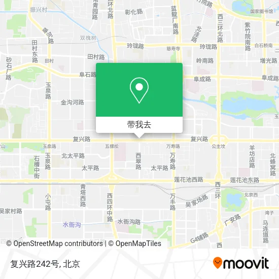 复兴路242号地图