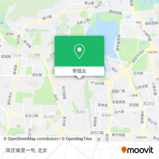闵庄南里一号地图