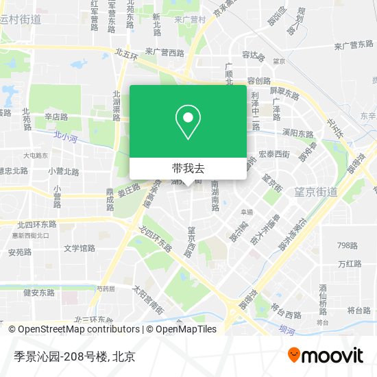 季景沁园-208号楼地图