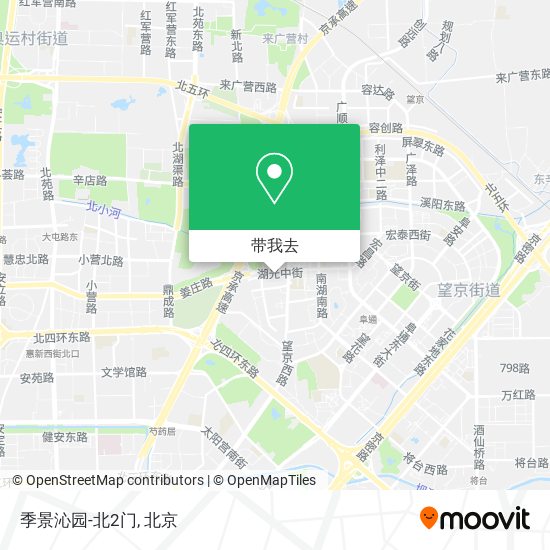 季景沁园-北2门地图