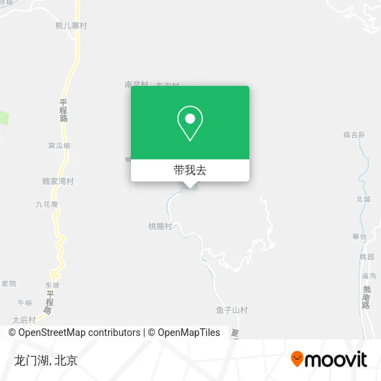 龙门湖地图