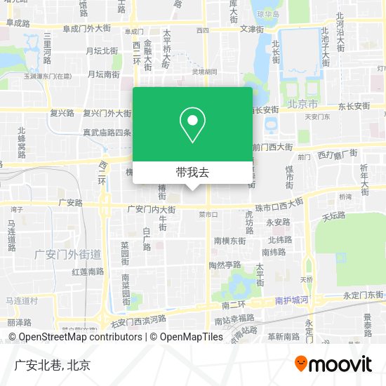 广安北巷地图