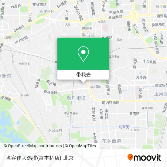 名客佳大鸡排(富丰桥店)地图