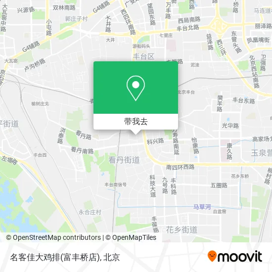 名客佳大鸡排(富丰桥店)地图