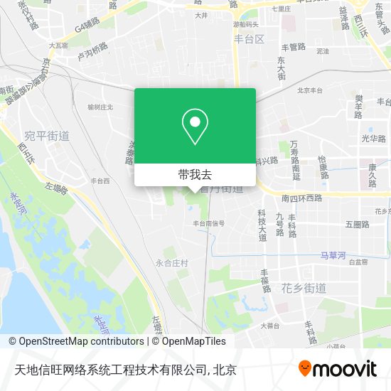 天地信旺网络系统工程技术有限公司地图