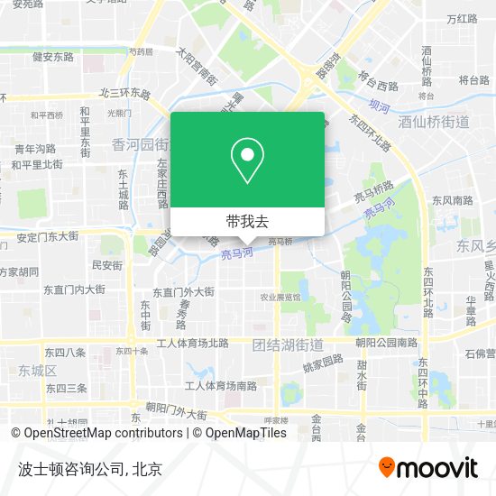波士顿咨询公司地图